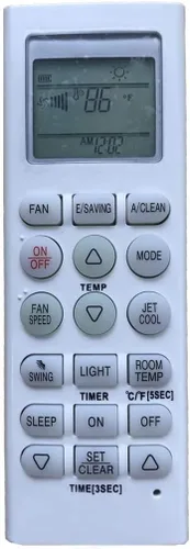 YING RAY - Mando a distancia de repuesto para LG Air Conditioner LM-360CE LMN1830C2L LMN1830C2L LS300CE LS300CE LS301CE LS301CE LSJ0910CL LS-J0910CL