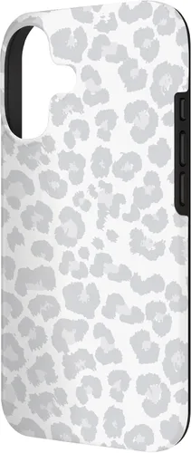 Miniatura 2 de Blanco Gris Guepardo Estampado De Leopardo Animal Skin Lindo Moda Caso Para iPhone 17