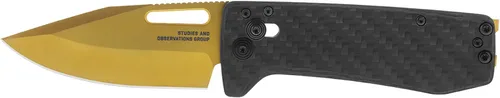 Miniatura 2 de SOG Ultra XR Everyday Carry Slimline Ambidextro CRYO CPM S35VN - Cuchillos plegables de acero inoxidable Bolsillo de titanio/clip para dinero