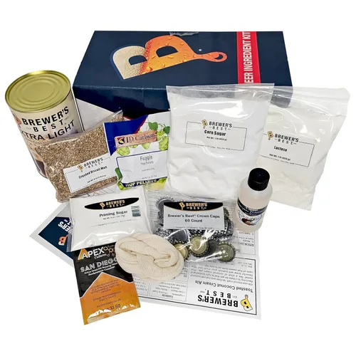 Miniatura 4 de Brewer's Best Kit de ingredientes de cerveza casera -5 galones (crema de coco tostada Ale)