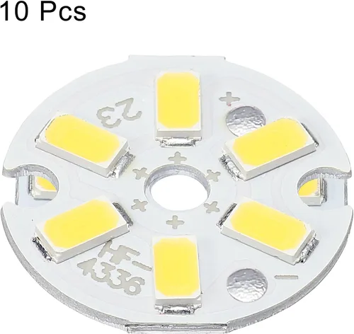 Miniatura 3 de MECCANIXITY COB - Bombilla de chip de luz LED 3W 120lm 4000-4500K 0.906 in 9-11VDC Bombilla de ahorro de energía para foco, reemplazo de reflector
