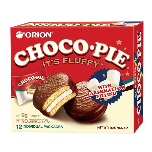Miniatura 3 de Orion Pastel de chocolate con relleno de malvavisco, paquete de 96