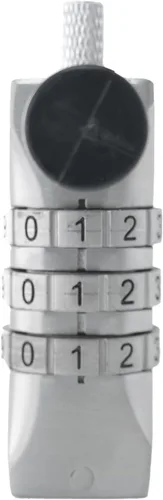 Miniatura 6 de Candado de combinación de acero inoxidable de 72/66 de 2.598 in, resistente a la intemperie, resistente al óxido, para remolque, barco, cobertizo