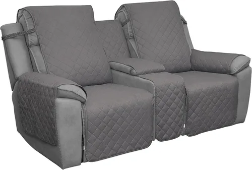 Miniatura 21 de Easy-Going - Funda reclinable con consola, funda de sofá reversible para sala de estar, funda de sofá dividida para cada asiento con correas
