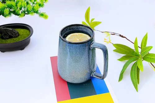 Miniatura 3 de Taza de café de cerámica de 24 onzas, taza de café con leche, taza de té para cacao, capuchino, latte, cereales, apta para lavavajillas, microondas