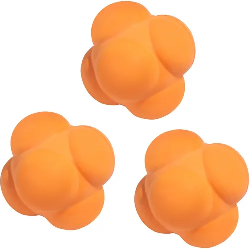 Miniatura 7 de GSE Games & Sports Expert Pelotas de reacción deportiva, pelota de reactividad para entrenamiento de campo, entrenador de agilidad para béisbol