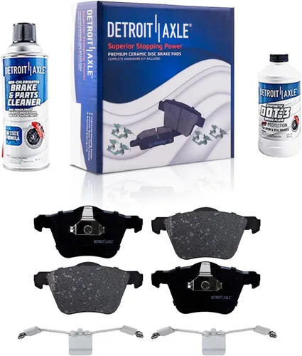 Miniatura 143 de Detroit Axle - Pastillas de Freno Delantero para Nissan Altima Maxima Sentra 350Z Cube Juke Versa INFINITI G20 G35 I30 I35 Suzuki SX4, Pastillas