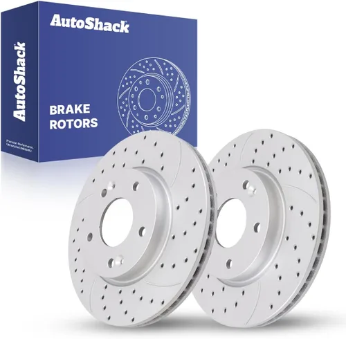 Miniatura 13 de AutoShack 11.81" (300 mm) Rotores de Freno Ventilados Delanteros de Reemplazo para 2006-2016 Hyundai Sonata 2011-2016 Kia Optima 2016-2018 Kia Forte