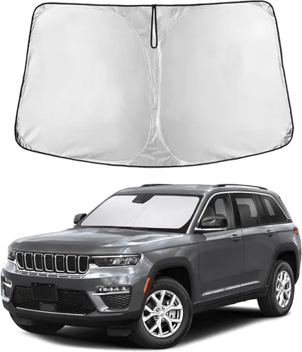 Miniatura 175 de EcoNour Parasol para parabrisas compatible con Hyundai Tucson 2016-2019 2020 2021, visera solar para parabrisas delantero y ventana, bloqueador
