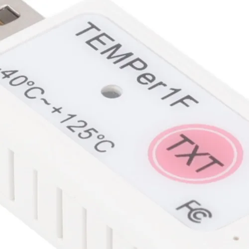 Miniatura 6 de Termómetro de computadora USB, sensor de termómetro de PC, registrador de datos con pantalla de hiperbola de temperatura y función de alarma