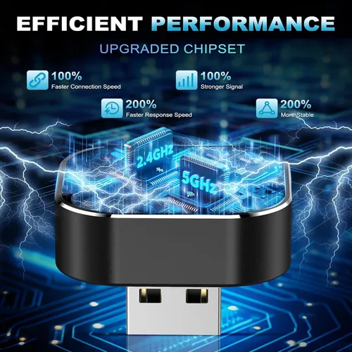 Miniatura 6 de Adaptador CarPlay inalámbrico 2 en 1 para Apple iPhone y Android Auto – CarPlay con cable a dispositivo inalámbrico, en forma de T para auto USB