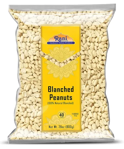 Miniatura 36 de Cacahuetes Rani, enteros crudos con piel (sin cocer, sin sal) 80 onzas (5 libras) 5.0 lbs a granel ~ Todo natural Vegano Kosher Apto