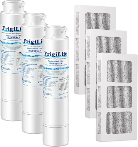 Miniatura 11 de RWF5800A Filtro de agua para refrigerador de repuesto para Frigidaire EPTWFU01 EWF02 Pure Source Ultra II, PureSource Ultra 2, SCWFTCTO, GP006