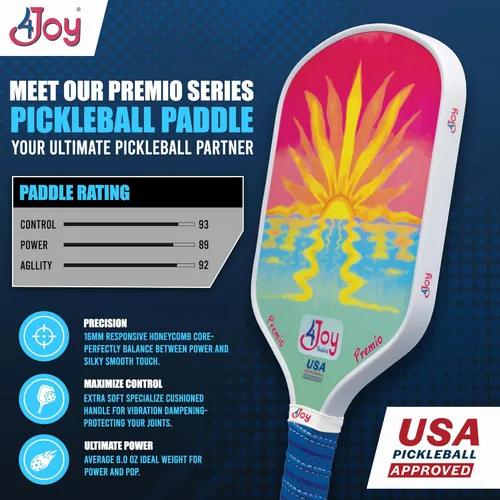Miniatura 7 de 4Joy Serie Premio de paleta de pickleball