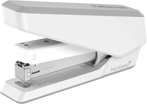 Fellowes LX850 EasyPress - Engrapadora de oficina con tira completa, sin esfuerzo, de un solo toque, para aula, hogar y oficina, sostiene una tira