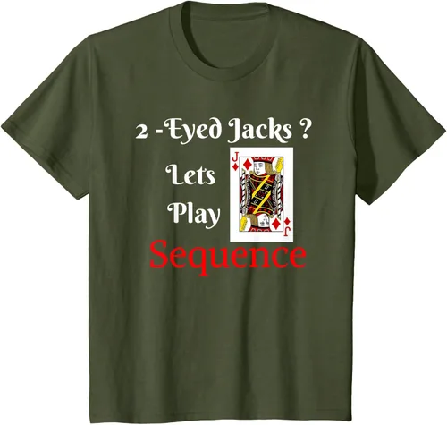 Miniatura 13 de Camiseta divertida con texto en inglés "I Have 2-Eyed Jacks Lets Play A Card Board Game