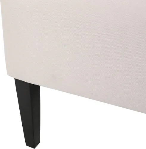 Miniatura 5 de Christopher Knight Home Callie Silla de comedor de tela, beige, 23.25 x 28.75 x 46.25 pulgadas