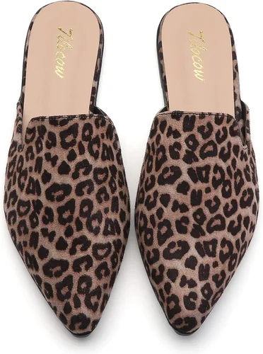 Miniatura 2 de Tliocow - Mocasines para mujer, sin talón y fáciles de poner, con punta puntiaguda, zapatos planos