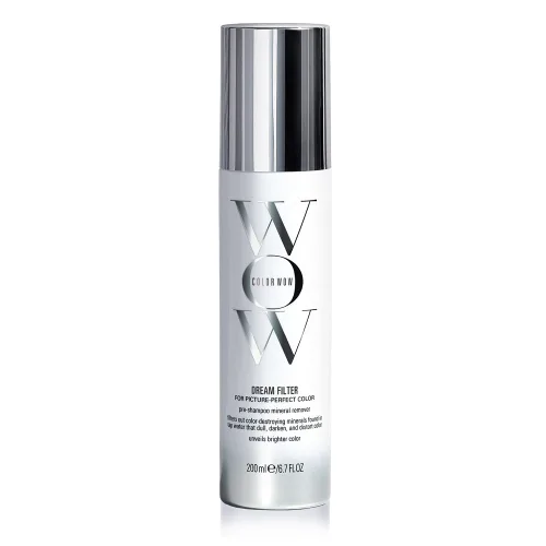 COLOR WOW Dream Filter Pre Shampoo Mineral Remover - Consigue un color más claro, más brillante y brillante en 3 minutos