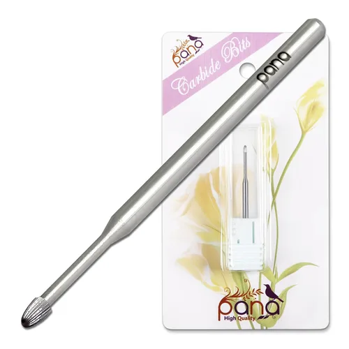 Miniatura 14 de PANA - Broca de carburo de 3/32" para limpieza de cutículas de uñas, para eliminar piel muerta, quitar esmalte en gel y acrílico, limpiador debajo