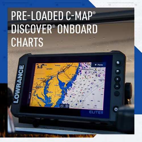 Miniatura 6 de Lowrance Elite FS Fishfinder/Chartplotter, disponible con y sin transductor