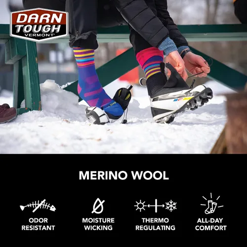 Miniatura 6 de Darn Tough Oslo Nordic Botas ligeras con cojín para nieve (estilo 8034)