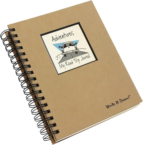 Miniatura 3 de Write it Down Series by Journals Unlimited, Guided Journal, Adventures, My Road Trip Journal, tamaño completo de 7.5 x 9 pulgadas, tapa dura
