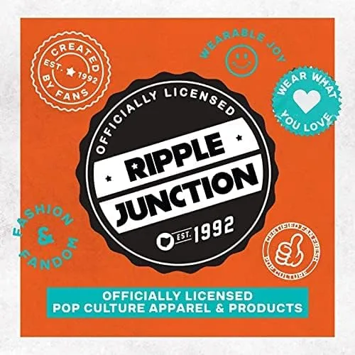 Miniatura 8 de Ripple Junction Calcetín redondo de anime de una pieza 2 pares con licencia oficial para adultos para hombres y mujeres