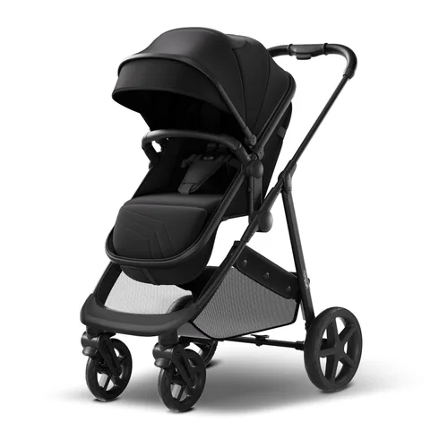 Miniatura 18 de Mompush Cochecito de bebé, convertible 2 en 1 con opción de moisés, compatible con asiento de automóvil infantil, incluye adaptador, cochecito Negro