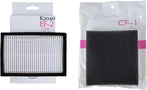 Kit de filtro de repuesto para aspiradoras Kenmore serie 200 + 400. 1 escape HEPA K3040 [EF-2] + 1 cámara CF-1. #'s (86880) 20-86880 MC-V194H
