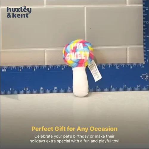 Miniatura 8 de Huxley & Kent Juguete de Peluche para Gatos - Juguete Interactivo de Hierba Gatera para Gatos y Gatitos - Suave con Crujido y Hierba Gatera