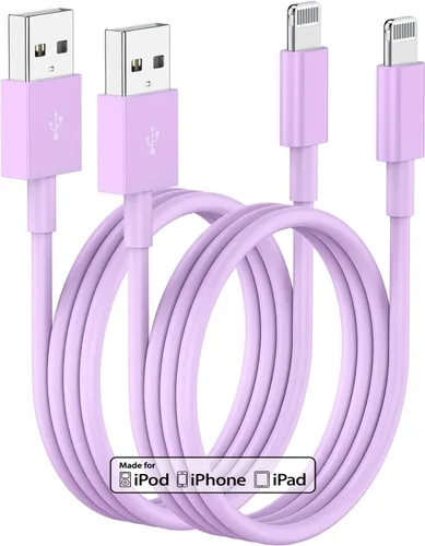 Miniatura 8 de Cable de carga rápida 2 en 1 para iPhone de 10 pies, cable de carga largo USB C a C/tipo C a Lightning para Apple iPhone 17 Pro Max/17 Air/16