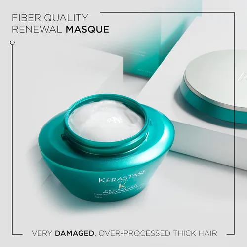 Miniatura 8 de Kerastase Mascarilla capilar resistente que fortalece y 6.8 fl oz dañada