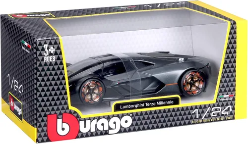 Miniatura 4 de Bburago 1:24 Lamborghini Terzo Millenio - Gris
