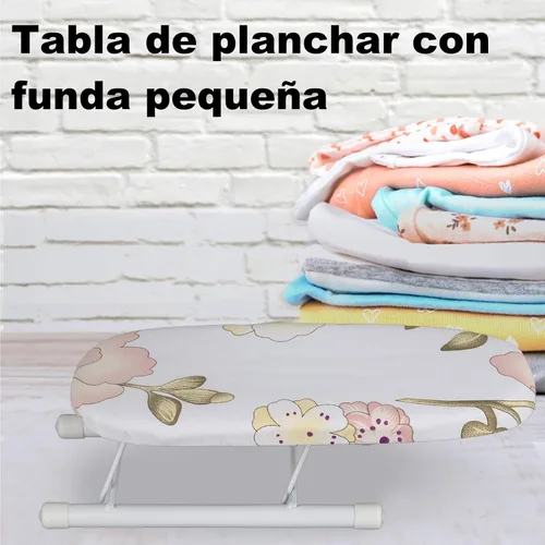 Miniatura 8 de Tabla de planchar de mesa con patas plegables, mini tabla de planchar plegable que ahorra espacio, manga, puños, cuello, mesa de manejo