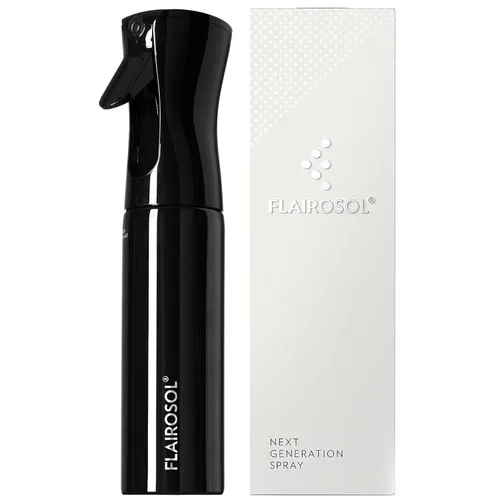 Miniatura 8 de FLAIROSOL Botella de espray de niebla ultrafina continua de 300 ml, 10,1 oz Botella transparente - Estampado negro