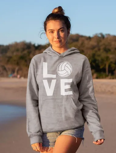 Miniatura 3 de Tstars Volleyball Gifts Hoodies for Teen Girls Women Fans Love Sweatshirts Hoodie