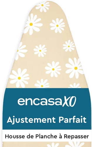 Miniatura 35 de Encasa XO Funda y almohadilla para tabla de planchar de 42 x 14 pulgadas, tamaño estándar, funda de fieltro de 0.118 pulgadas de grosor acolchada