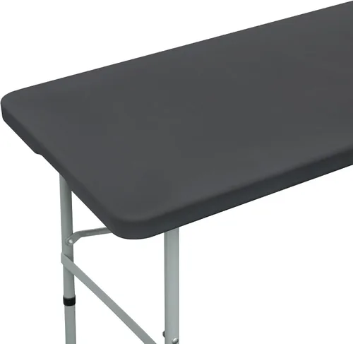 Miniatura 14 de NEWISHER Mantel rectangular ajustable de 20 x 30 pulgadas, mantel elástico para mesa de 2.5 pies, funda de mesa de elastano elástica negra, cubierta