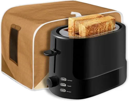 Miniatura 7 de DISNIMO Cubierta para tostadora de 2 rebanadas, tostadora de pan, cubierta a prueba de polvo, cubierta lavable para electrodomésticos pequeños