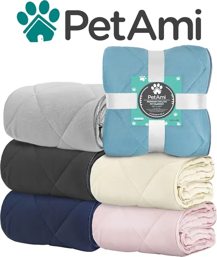 Miniatura 8 de PetAmi Manta Refrigerante Premium para Perros Manta Ligera y Esponjosa para Mascotas, Funda de Cama para Perros, Gatos y Cachorros Manta