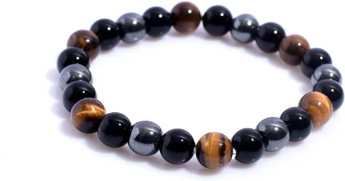 Miniatura 2 de Pulsera de cuentas, protección curativa de energía para chakras, alivia el estrés y la ansiedad, regalo para hombres y mujeres, 0.315 in