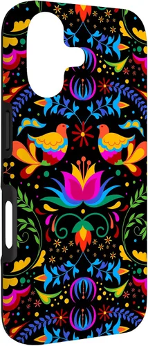 Miniatura 3 de Funda para iPhone 17 de Mexican Heritage Otomi Pride Love Peace Doves