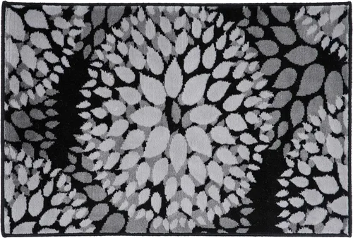 Miniatura 30 de Rugshop Alfombra con diseño moderno de círculos florales amarillos – Elegante, sin desprendimiento, de 2 x 3 pies, para sala de estar, dormitorio