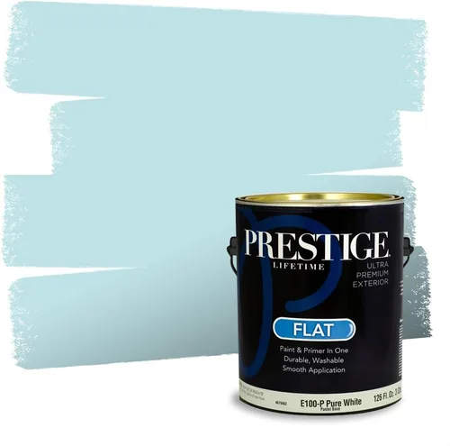 Miniatura 121 de Pintura Exterior + imprimación PRESTIGE, todo-en-uno, 1 galón, acabado mate, color comparable al Valspar* Royal Gray* VS151-Gris real