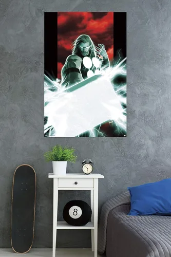 Miniatura 11 de Trends International Marvel Comics - Thor - Mjolnir Wall Poster, 14.725" x 22.375", Premium Unframed Version Versión premium sin marco