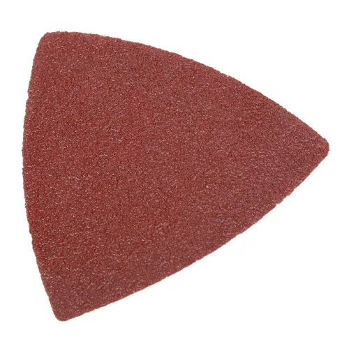 Miniatura 3 de Almohadillas de lijado oscilantes, 82 piezas universales triangulares y hojas de papel de lija de dedo con soportes de acero al carbono para lijado
