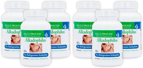 Miniatura 8 de Alkadophilus Best Process Alkaline — Suplemento digestivo probiótico y prebiótico sin refrigeración — 1.5 mil millones de UFC de bacterias buenas