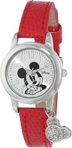 Accutime Kids Disney Mickey Mouse Analog Fashion Watch for Girls & Women