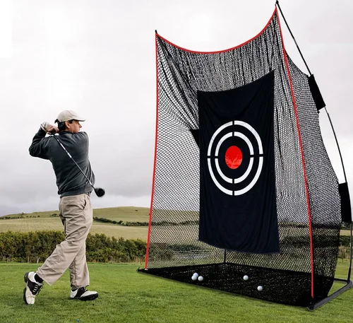 Miniatura 6 de Objetivo de golf de tela de golf para reemplazo de red, objetivo de golf para golpear red, objetivo de práctica de golf, ayudas de entrenamiento